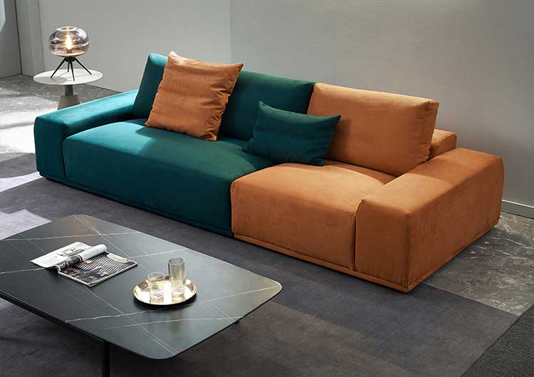 意式極簡布藝沙發(fā)