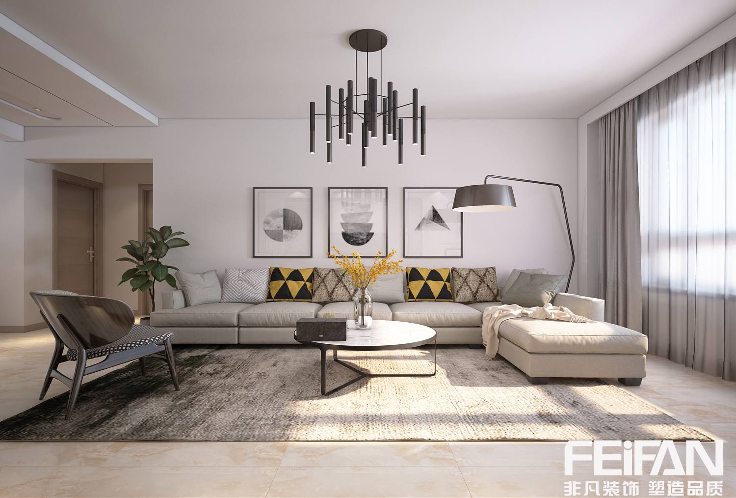 銀河太陽(yáng)城4期裝修效果圖