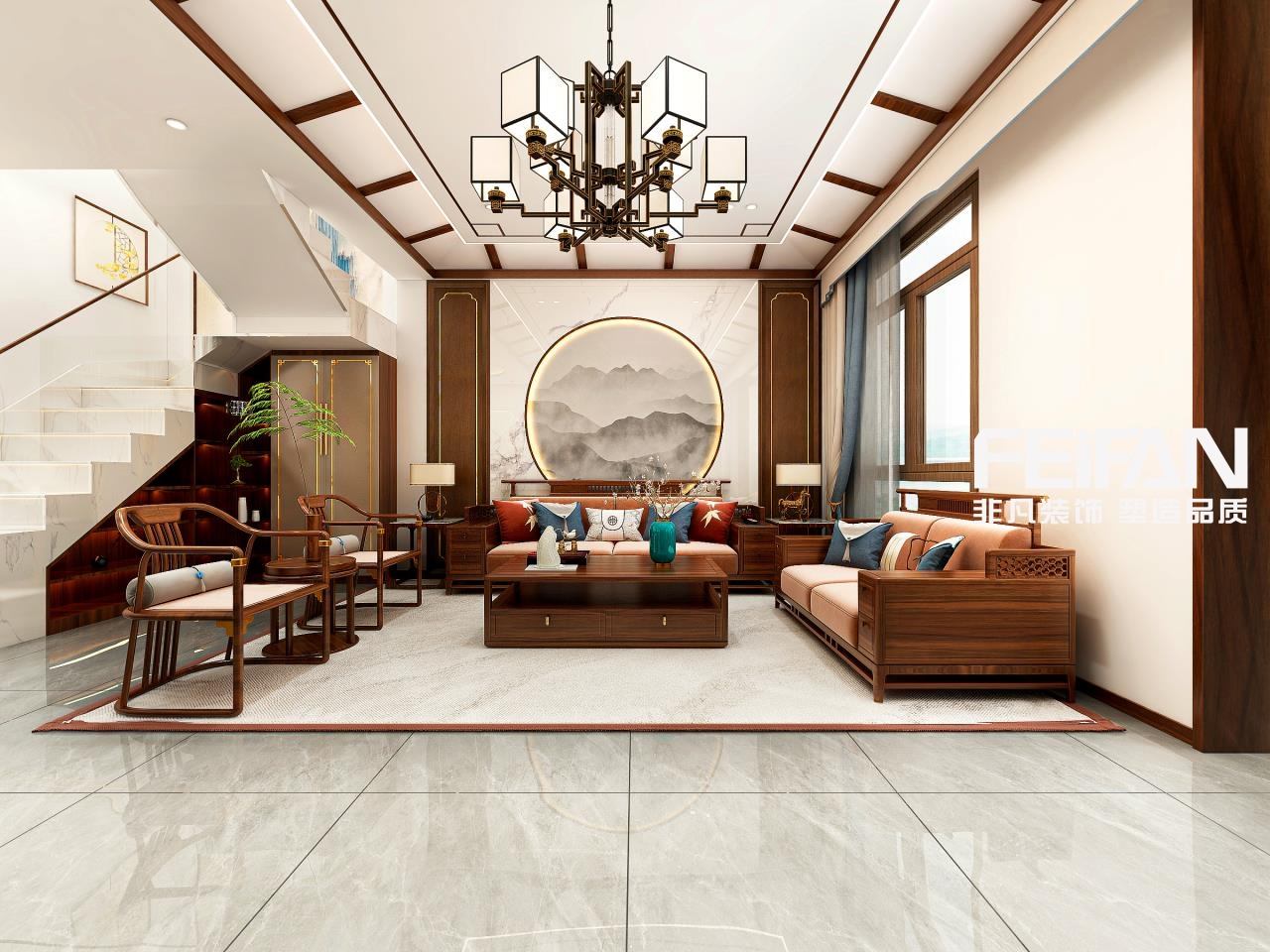 大慶蘭德湖院子裝修案例