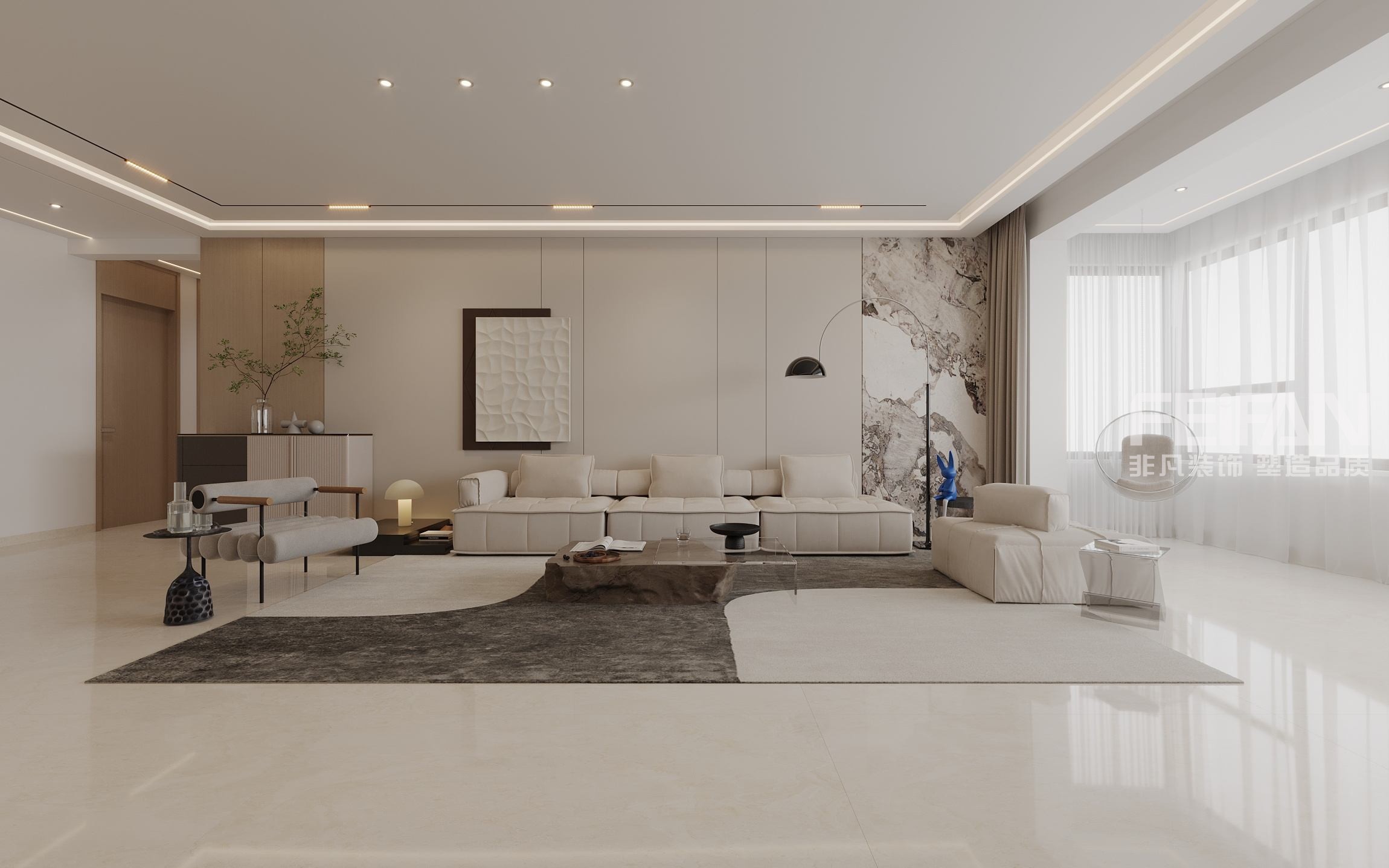 大慶奧林國際裝修案例