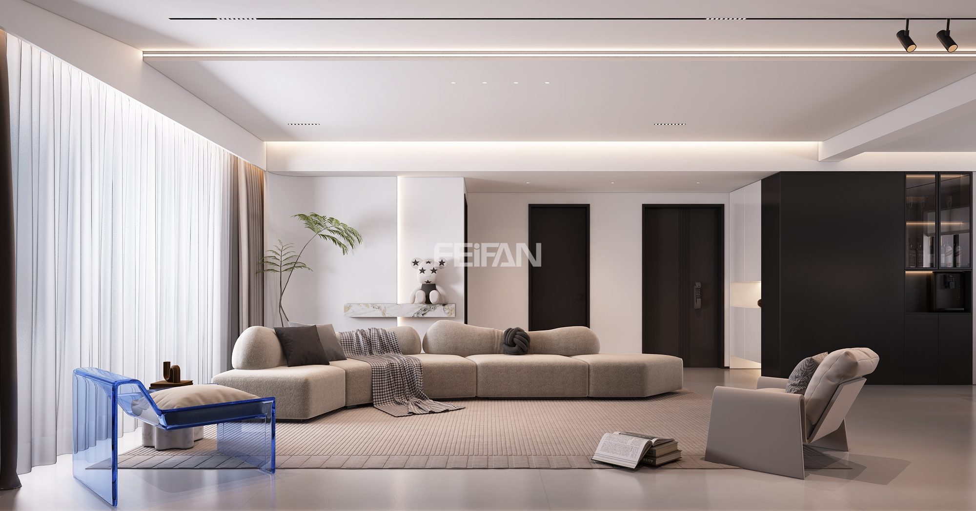 大慶華溪御景裝修效果圖