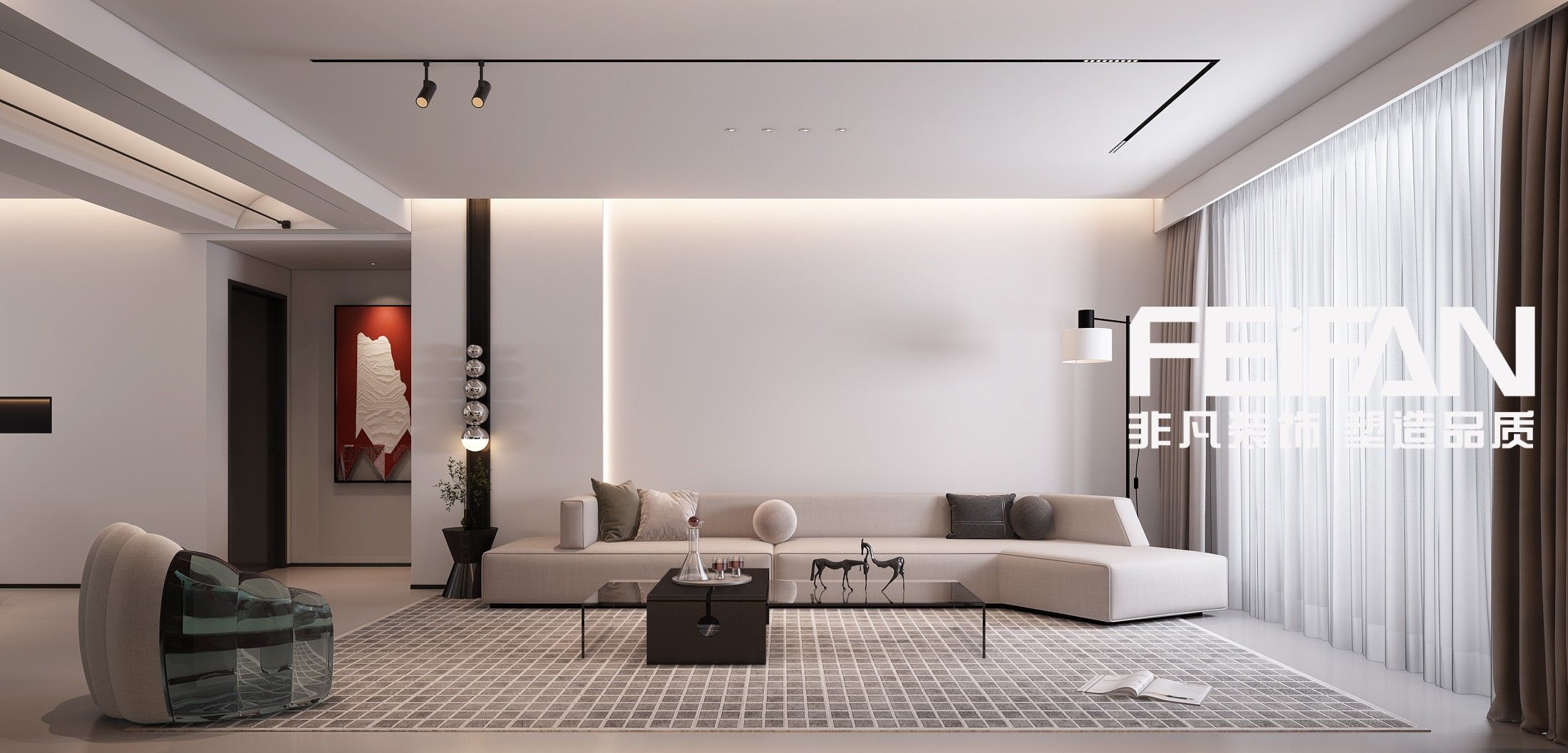 大慶華溪御景裝修效果圖