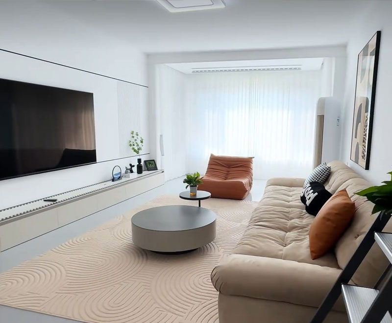 春風(fēng)十里139平現(xiàn)代簡(jiǎn)約風(fēng)整裝實(shí)景拍攝